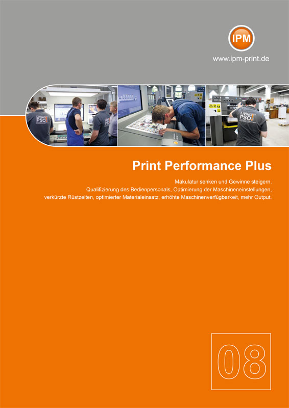 Schulungen und Instruktionen in der Druckindustrie - Broschüre